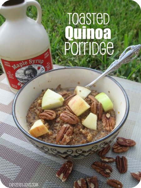 Toasted Quinoa Porridge (Importance of a Healthy Breakfast) - Day2Day Joys