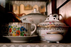 grandmother's tea set