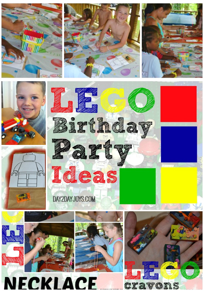 LEGO Birthday Party Ideas - Day2Day Joys