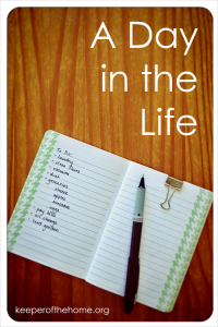 A Day in the Life {Jam-Packed Busy Mom of 3}
