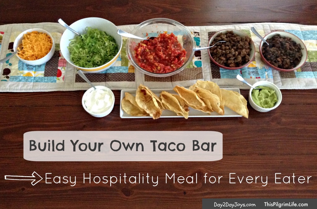 Easy Hospitality Meal for Every Eater- Build Your Own Taco Bar