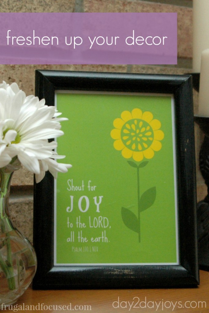 spring fever - freshen up your decor
